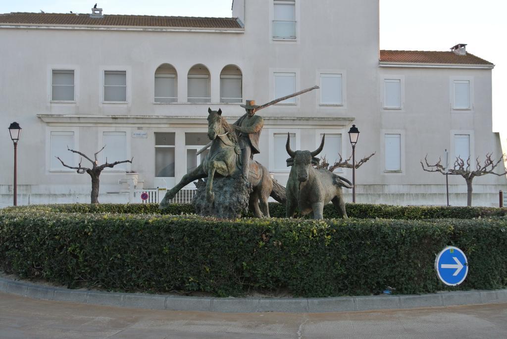 Hotel Les Palmiers En Camargue Saintes-Maries-de-la-Mer Buitenkant foto